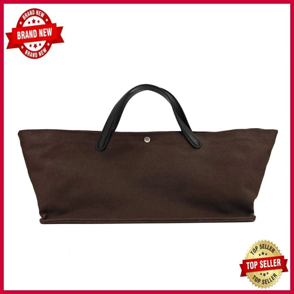 Large Tote Bag with Pouch, Canvas or Leather, Adjustable Crossbody Shoulder Bag